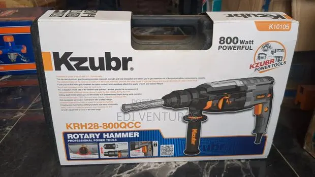 Kzubr 800w Rotary Hammer With 2 Chucks · Photo 1