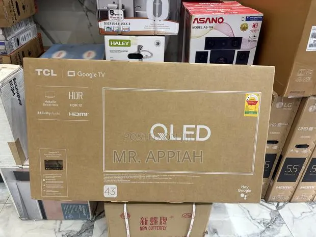 TCL 43" Q Class HDR Qled Smart Tv With Google Tv · Photo 1