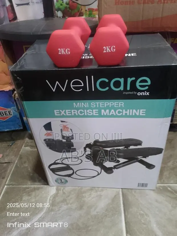 Mini Stepper With Dumbbell 2kg · Photo 1