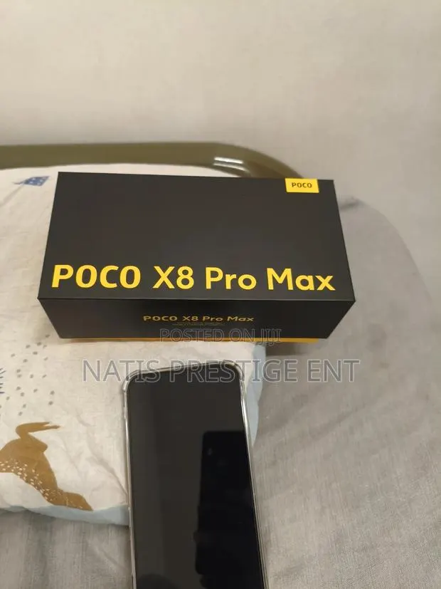 New Xiaomi Poco X8 Pro Max 512 GB Black · Photo 1