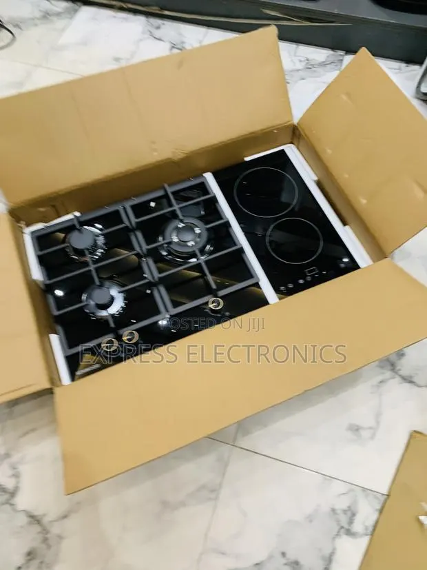 Zealous Sleek Gas Electric Cars in Built Kenwood Black 90CM 4-2 · Photo 1
