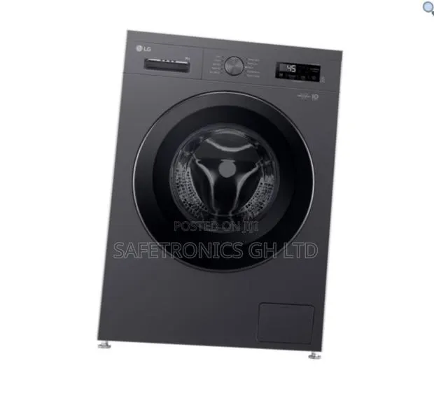 Quality Black Lg 8kg Front Loading Fully Automatic Washing Machine · Photo 1