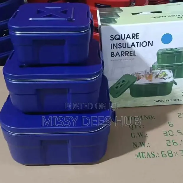 3pcs Square Insulation Barrel Set (2.5L, 5L and 10L) · Photo 2