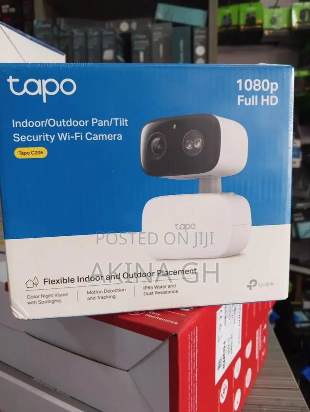 Tapo Indoor/Outdoor Pan Tilt Security Camera (Tapo C206) · Photo 1