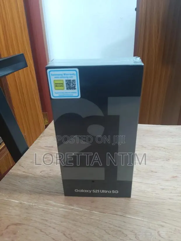 New Samsung Galaxy S21 Ultra 5G 128 GB Black · Photo 1