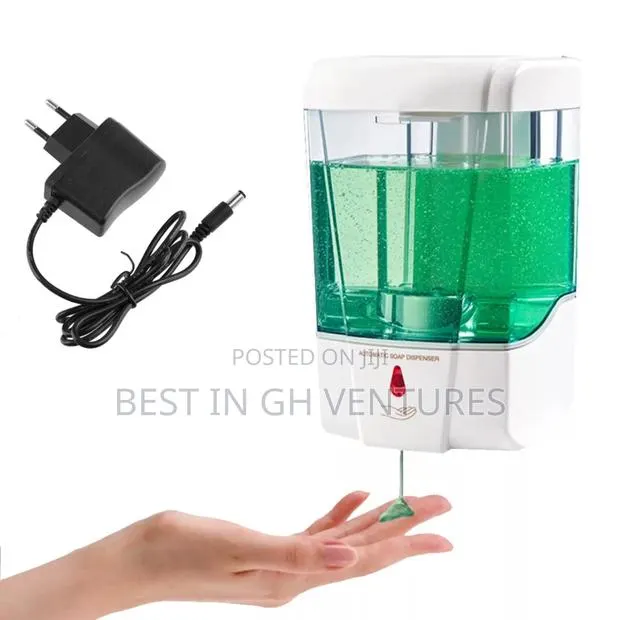 Adapter Plug /Batteries 700ml Sanitizer/Soap Dispenser · Photo 1