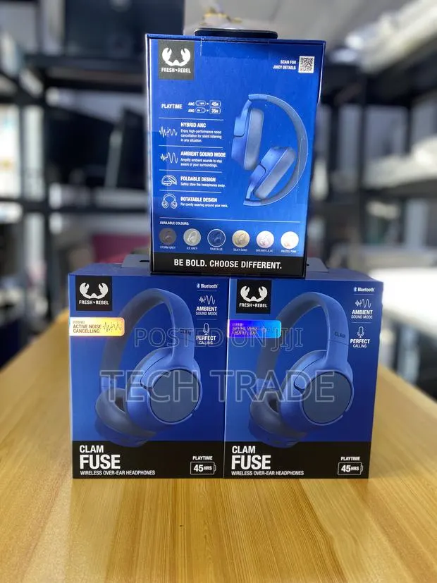 Original Fresh ‘N’ Rebel Clam Fuse Headset(6months Warranty) · Photo 1