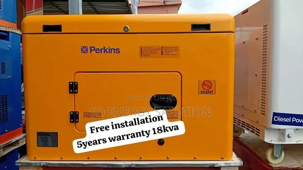 Stay Powered 24/7 With the Perkins 18kva Diesel Generator. · Photo 1