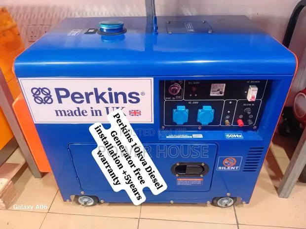 Energy Distribution Perkins Diesel Generator 10kva Silent · Photo 1