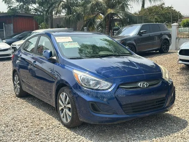 Hyundai Accent 2017 Blue · Photo 1