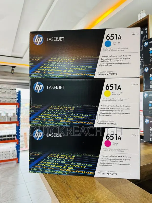 Hp 651a Original Toner Color · Photo 1