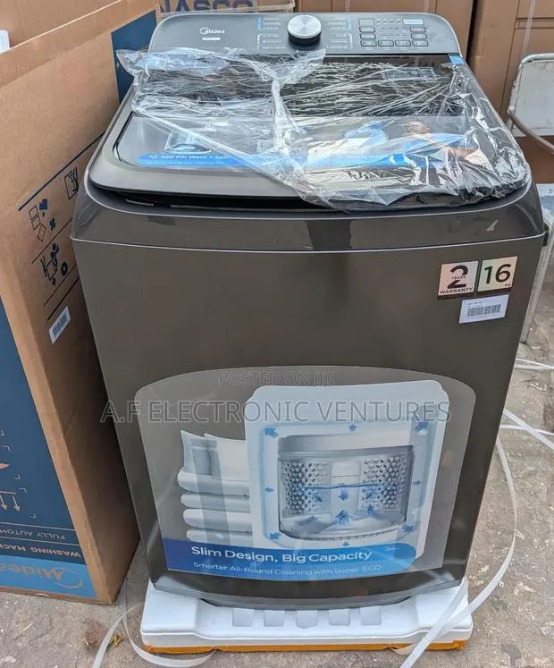 Midea 16kg Top Load Fully Automatic Washing Machine · Photo 1