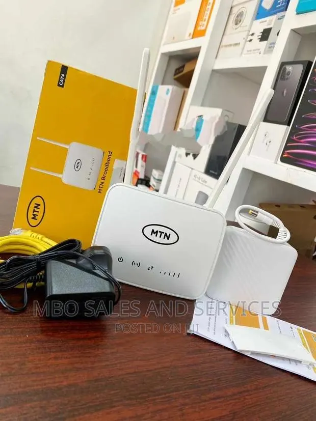 MTN 4G Broadband Router + Free UPS Powerbank · Photo 1