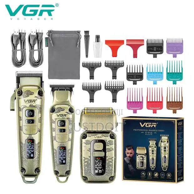 VGR 642 Professional Barbering Machine Set · Photo 1