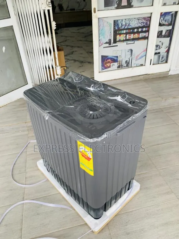 Zealous Sleek Nasco NASTTJS110 11kg Twin Tub Semi-Auto Washing Machine · Photo 1