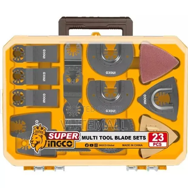 Ingco 23 PCS Multi Tool Blade Set for Industrial Purpose, Aktmt2301 · Photo 1