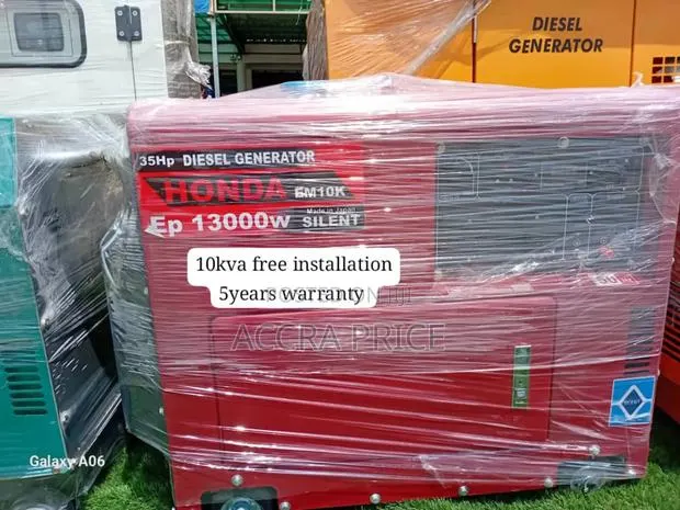 Gold Engine 10kva Diesel 13000watts Honda Diesel 10kva · Photo 1