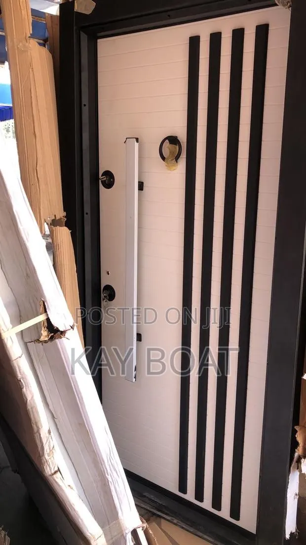 Unboxed Clean White and Black Door · Photo 1
