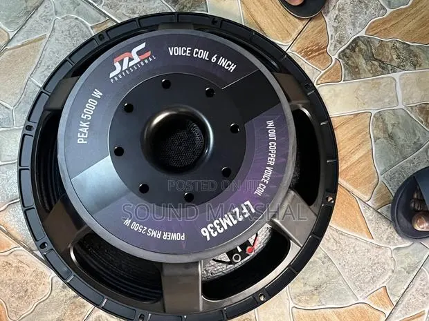 Jac Naked Speaker 21inches 5000watt Double Magnet Subwoofer Speaker. · Photo 1
