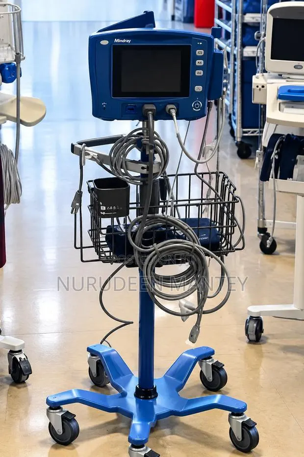 Blue Mobile Patient Monitor · Photo 1