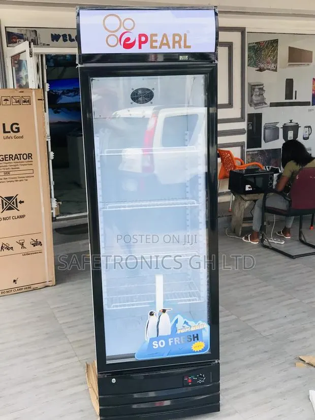 Original New Pearl PVC-49 Singledoor Display 368 Liters · Photo 1