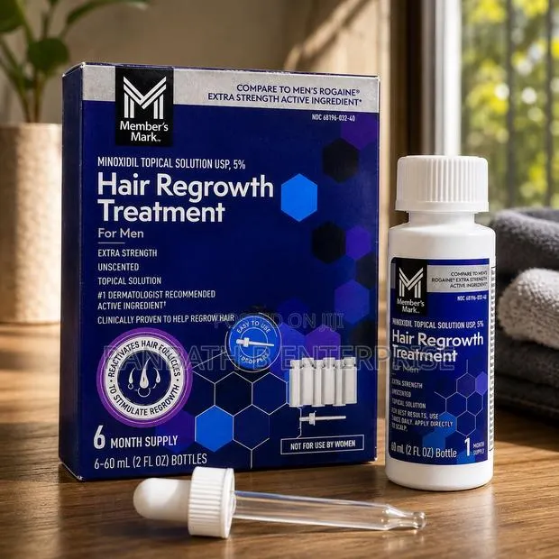 Member’s Mark 5% Minoxidil Hair Regrowth Treatment – 6 Months · Photo 1