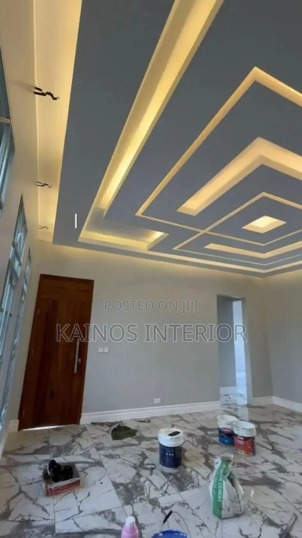 Modern Plasterboard Ceilings & Interior Finishing · Photo 1