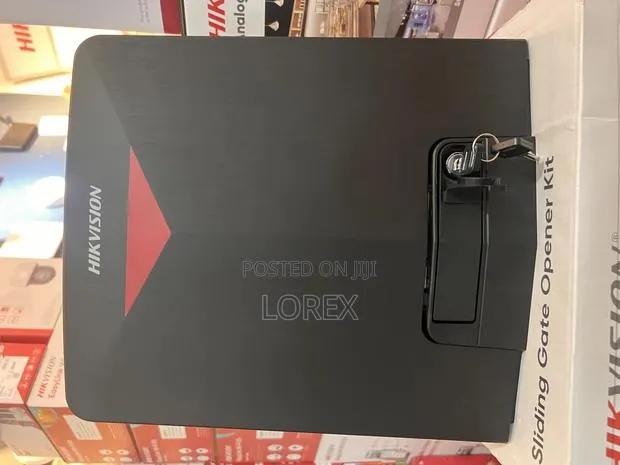 Hikvision Wifi Sliding Gate Motor. No Battery and Rack · Photo 1