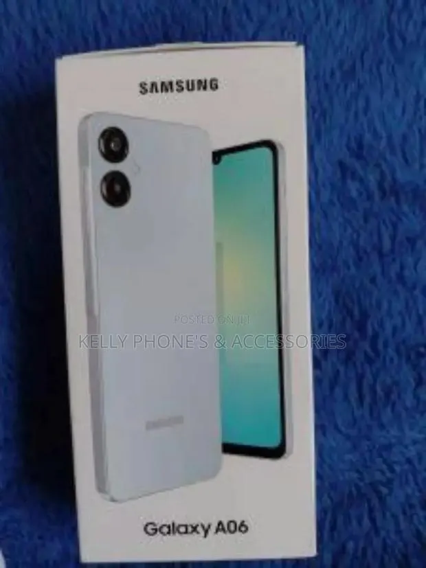 New Samsung Galaxy A06 128 GB Black · Photo 1