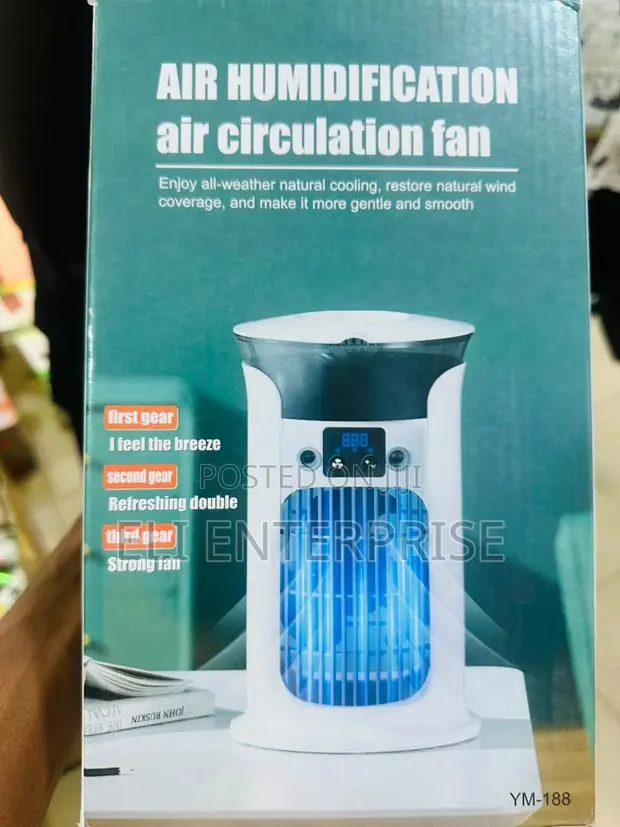 YM-188 Portable Air Humidification Air Circulation Fan · Photo 1