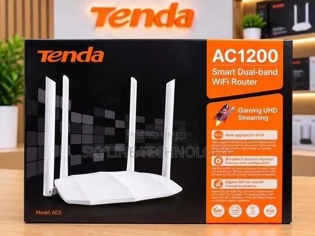 Tenda AC1200 (AC5) Dual BAnd Wireless Repeater and Access Point · Photo 1