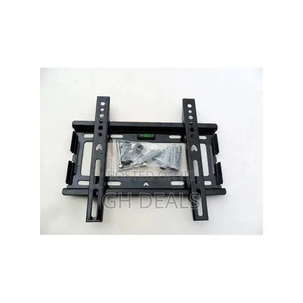 Flat Wall Bracket 26"-60" - Black · Photo 1