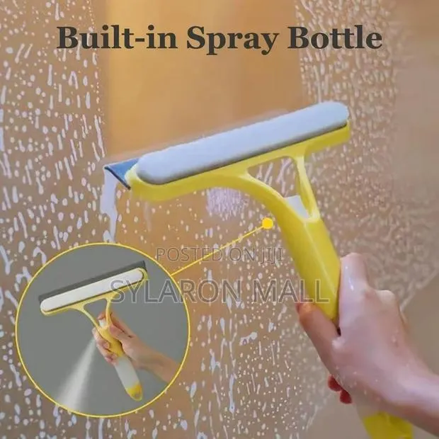 Multi-Function Glass Cleaning Wiper With Built-in Spray · Photo 1