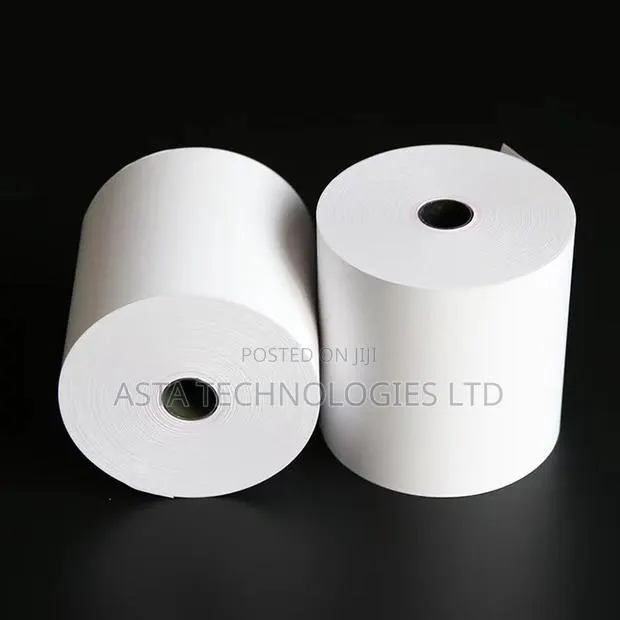 80mm Thermal Paper Rolls – 50 Rolls Per Box · Photo 1