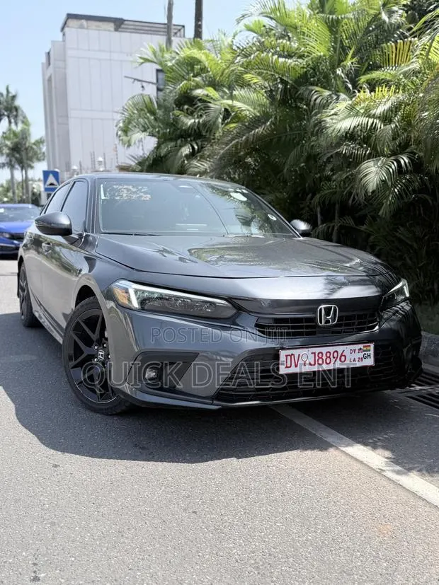Honda Civic Sport 2022 Gray · Photo 1