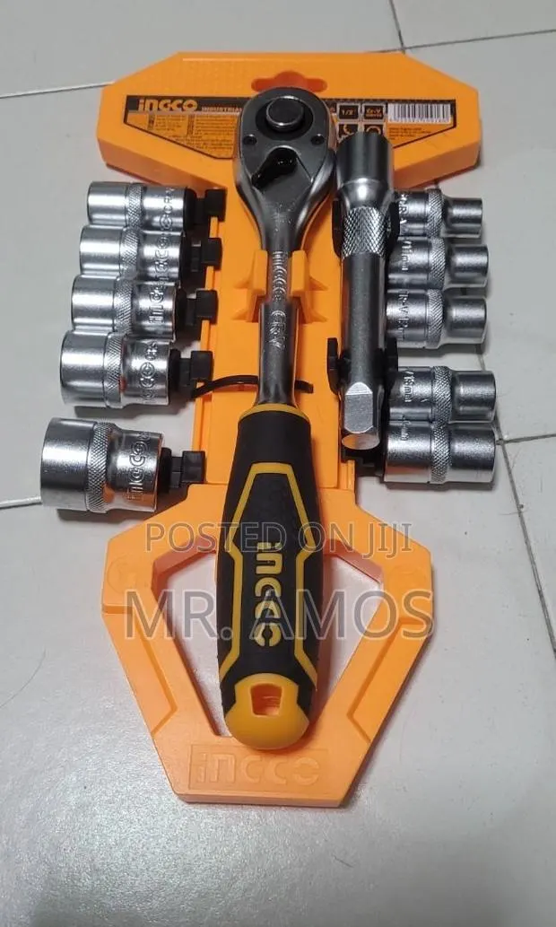 12 PCS 1/2" Socket Set - Hkts12122 · Photo 1