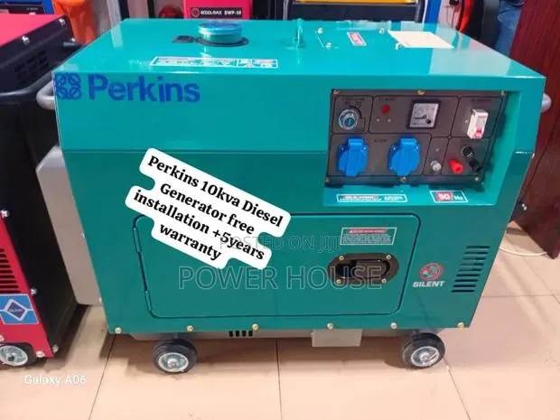 Power Bliss Perkins Diesel Generator 10kva Silent · Photo 1
