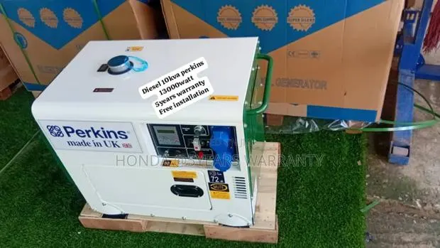 Energy Technologies Perkins Generator 10kva 13000watt Diesel · Photo 1