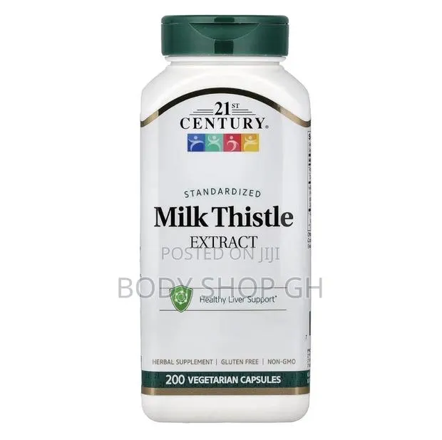 21st Century Milk Thistle Extract Veg Capsules, 200 Count · Photo 1