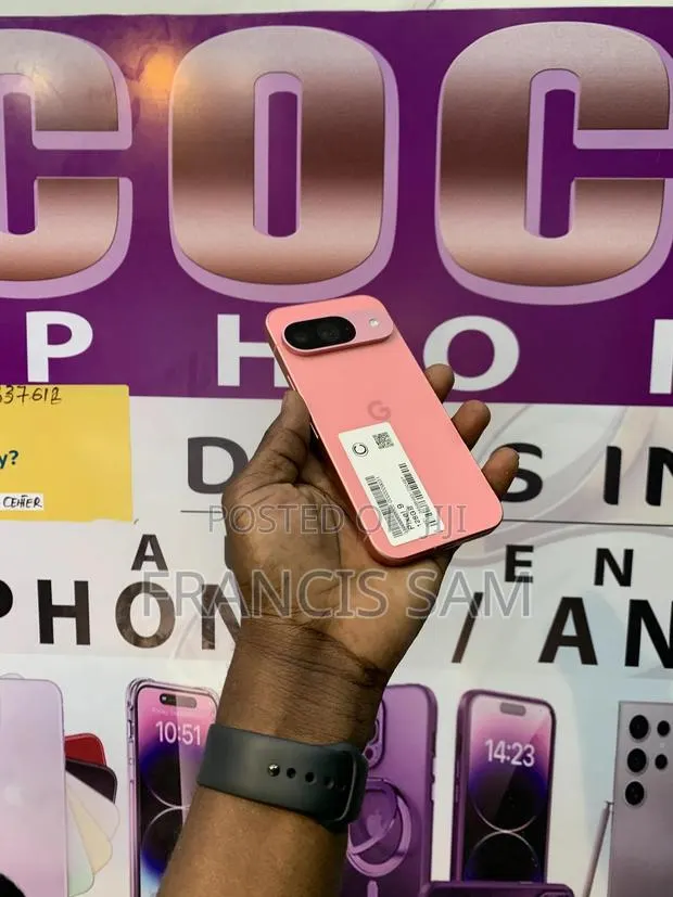Google Pixel 9 128 GB Pink · Photo 1