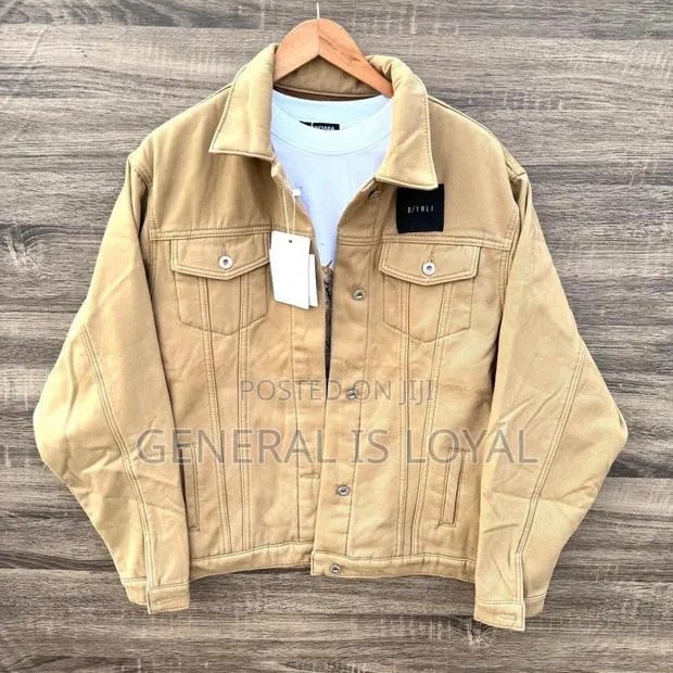 Jeans Jacket Brown Color · Photo 1