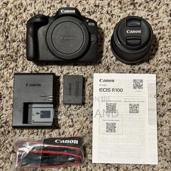 This Is Original Canon EOS R100 + Kit Lens Mirrorless Camera · Photo 1