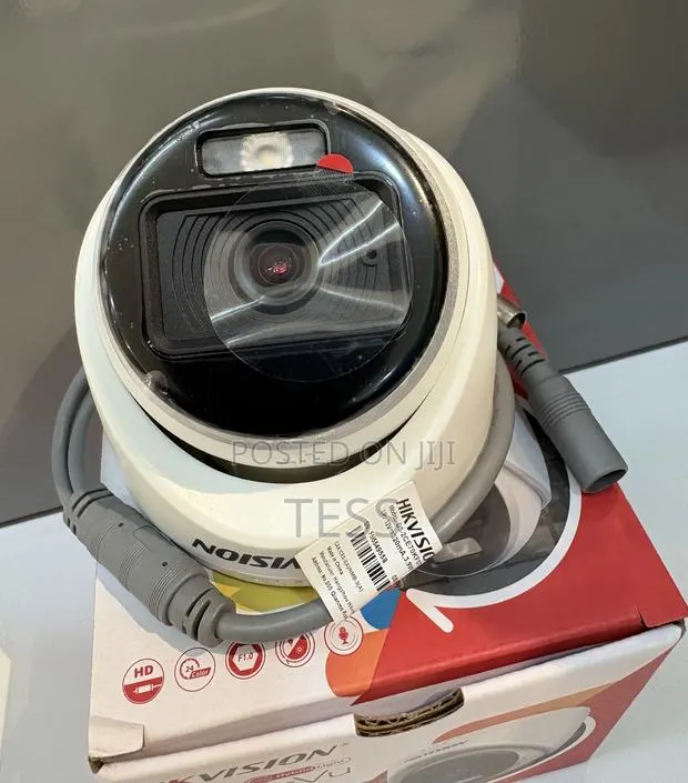 Hikvision /5mp Full Color Vu+Audio Ds-2ce70kf0t-LPFS · Photo 1