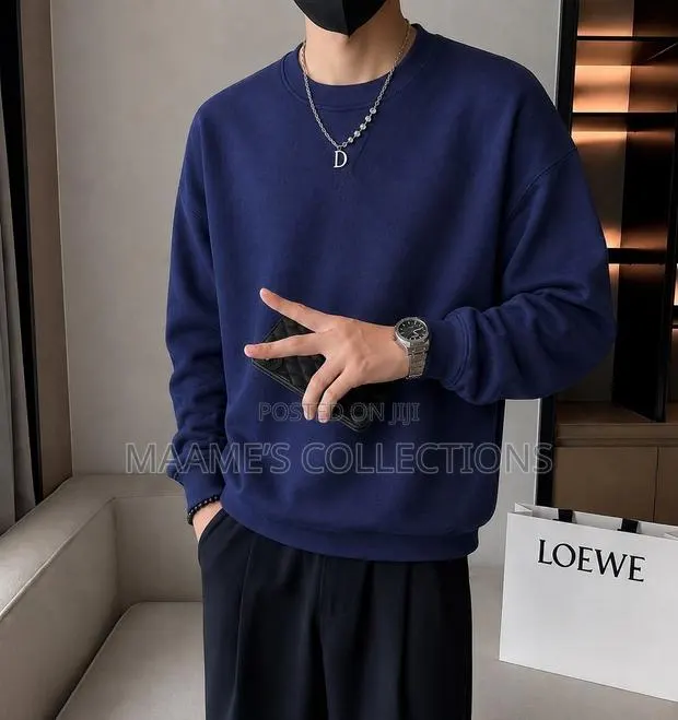 Men’s Casual Crew Neck Sweatshirt · Photo 1