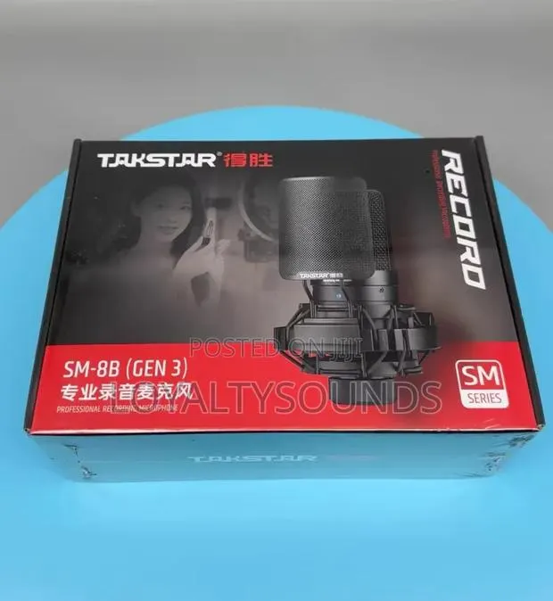 Takstar Sm-8b (Gen 3) Professional Recording Microphone · Photo 1
