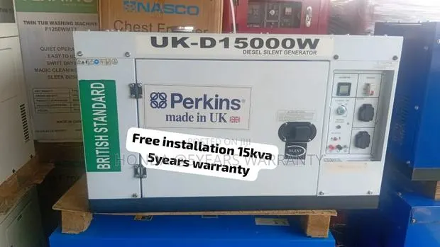 Perkins 15kva Silent Diesel Generator – Remote Control Start · Photo 1