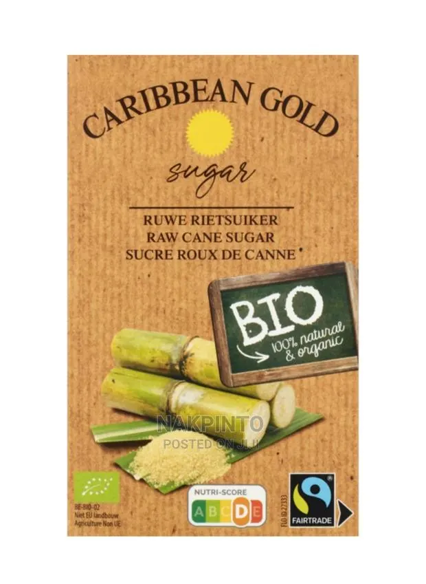 Organic Cane Sugar. Unrefined Raw Cane Sugar · Photo 1