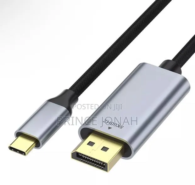 JCSJK USB-C to DisplayPort Cable 1.4 HDR · Photo 1