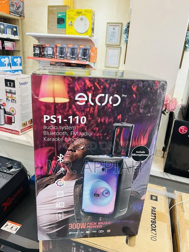 High Quality Ps1-110 Single 12" Portable Bluetooth Speaker With Mic. · Photo 1