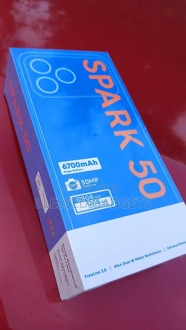 New Tecno Spark 50 128 GB Black · Photo 1